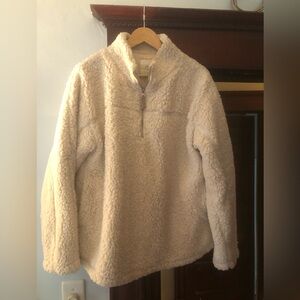 Elodie Soft Cream Fleece Jacket